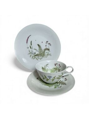 Vintage H&C Bavaria Heinrich Teacup Saucer Plate